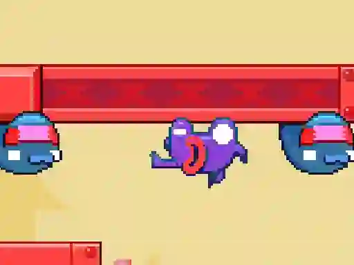 Spel Frogy Ninja 2D aanlyn