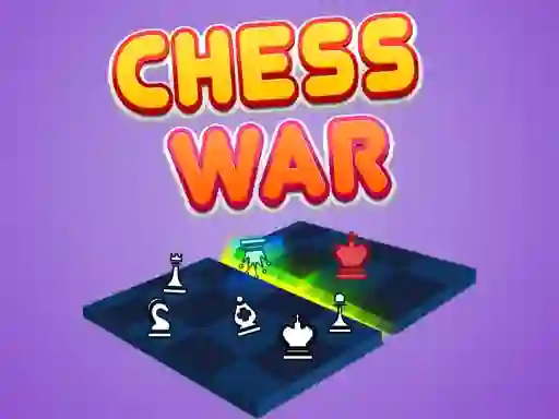 Spel Chess War aanlyn
