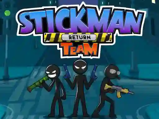 Spel Stickman Team Return aanlyn