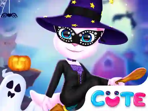 Spel Cat Girl Halloween Preparation aanlyn