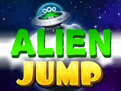Spel Alien Jump aanlyn