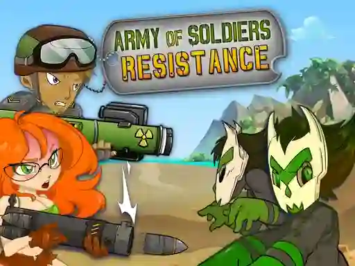 Spel Army of Soldiers Resistance aanlyn