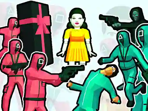 Spel Squid Battle Simulator aanlyn
