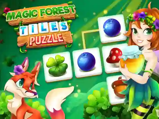 Spel Magic Forest Tiles Puzzle aanlyn