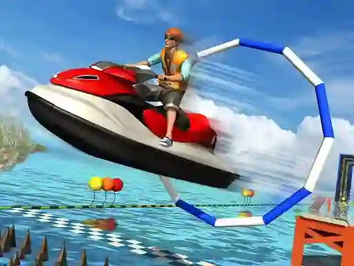 Spel Super Jet Ski Race Stunt aanlyn