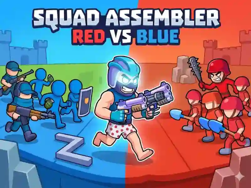 Spel Squad Assembler Red Vs Blue aanlyn