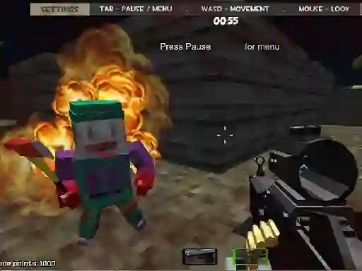 Spel Pixel Gun Apocalypse aanlyn