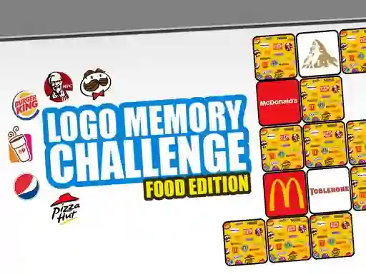 Spel Logo Memory Food Edition aanlyn