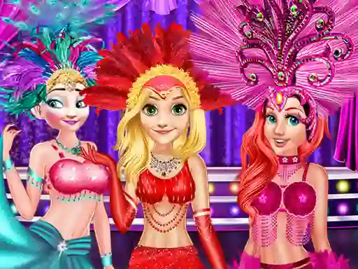 Spel Princess As Los Vegas Showgirls aanlyn