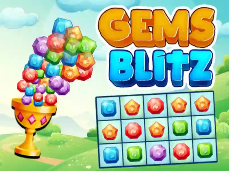 Spel Gems Blitz aanlyn