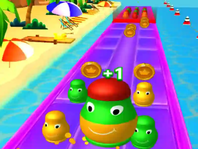 Spel Bottle Rush 3D aanlyn