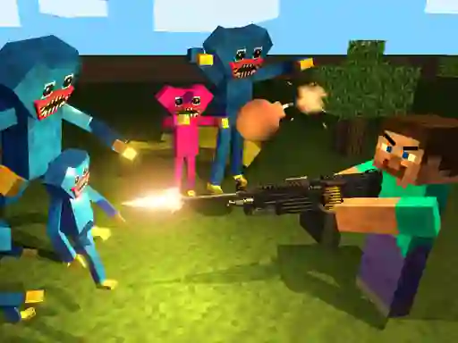 Spel Mine Shooter: Huggy's Attack aanlyn