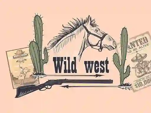 Spel Wild Wild West Memory aanlyn
