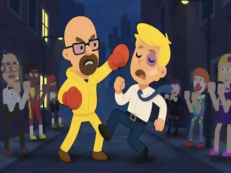 Spel Drunken Fighter aanlyn