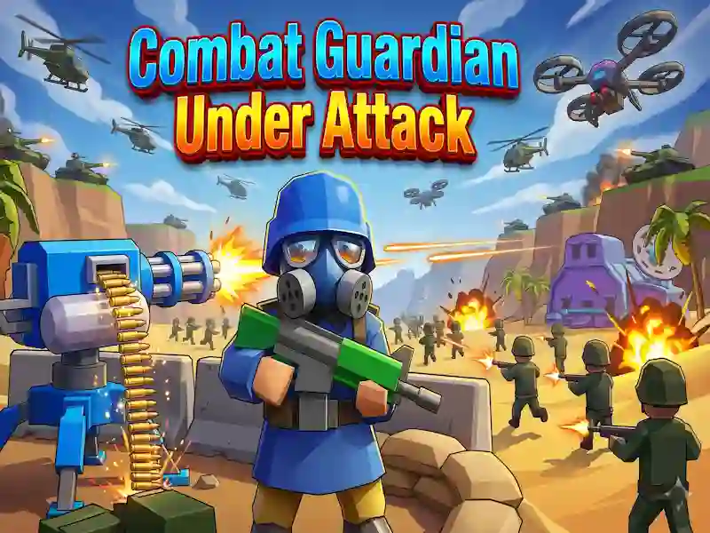 Spel Combat Guardian Under Attack aanlyn