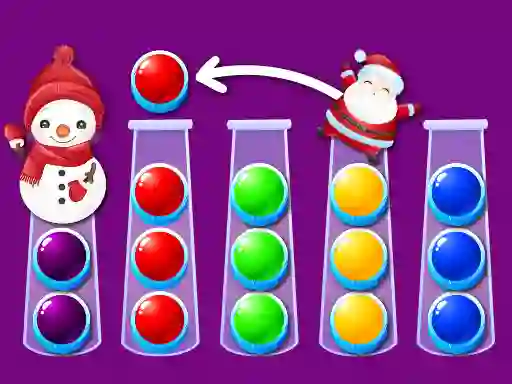 Spel Ball Sort Xmas aanlyn