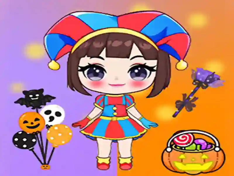 Spel Princess Pomni Cosplay ASMR aanlyn