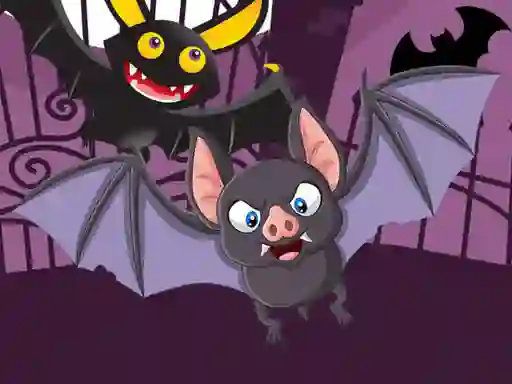 Spel Scary Midnight Hidden Bats aanlyn