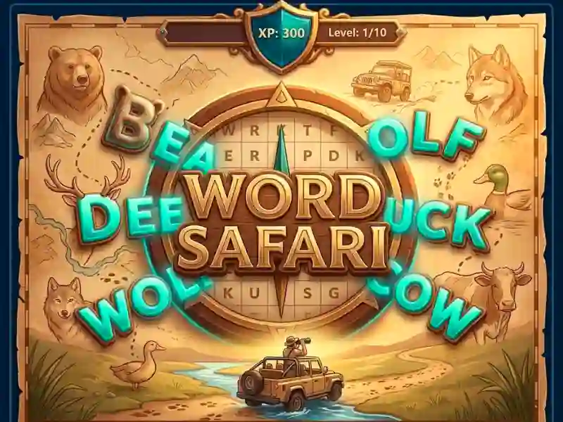 Spel WordSafari aanlyn