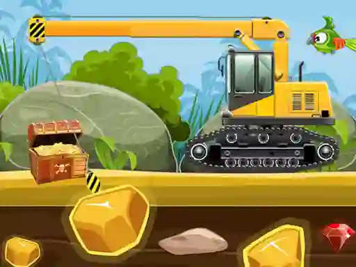 Spel Gold Truck Crane aanlyn