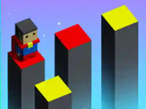 Spel Color Cube Jump aanlyn