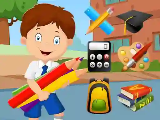 Spel School Match 3 aanlyn