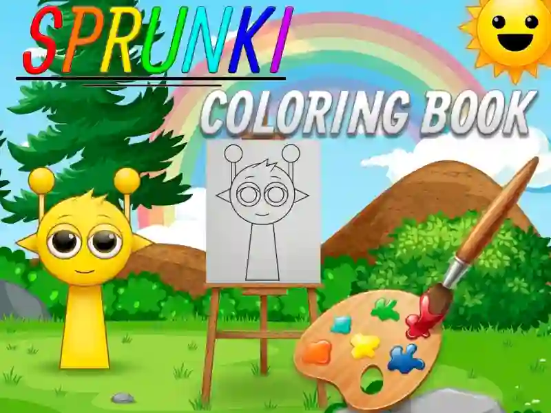 Spel Sprunki Coloring Book aanlyn