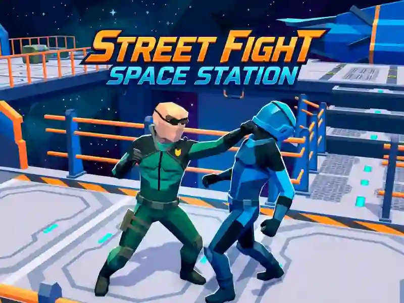 Spel Street Fight Space Station aanlyn