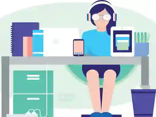 Spel Cozy office Difference aanlyn