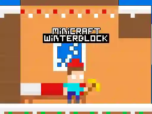 Spel Minicraft Winterblock aanlyn