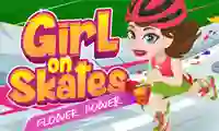 Spel Girl on Skates: Flower Power aanlyn