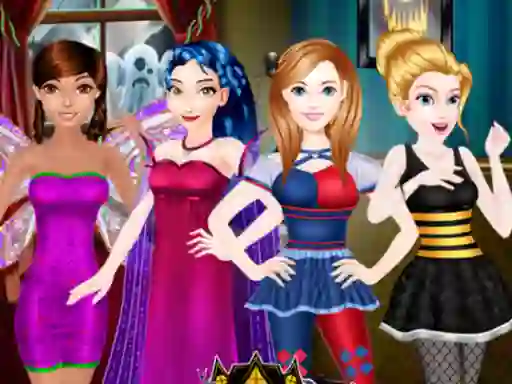 Spel Royal Halloween Party Dress Up aanlyn