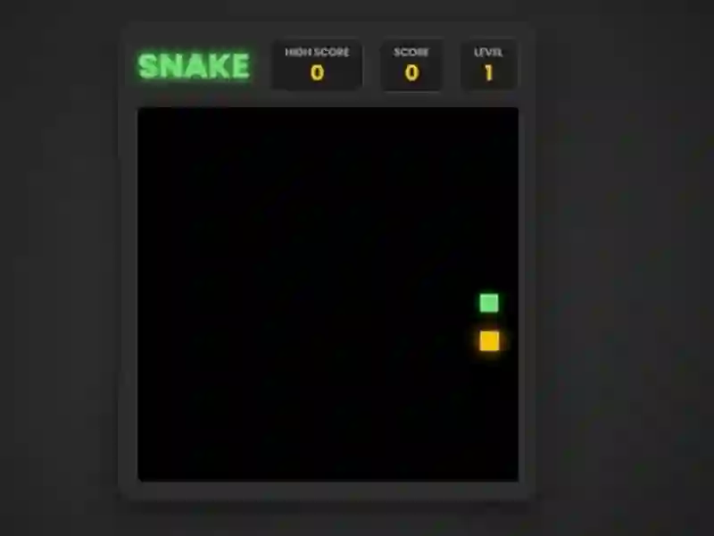 Spel Sleek Snake Game aanlyn