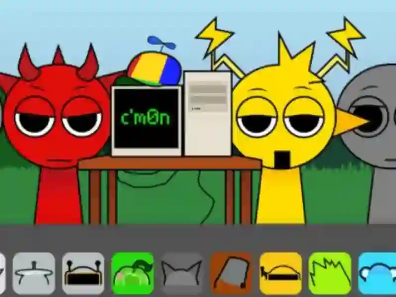 Spel Sprunki Retake aanlyn