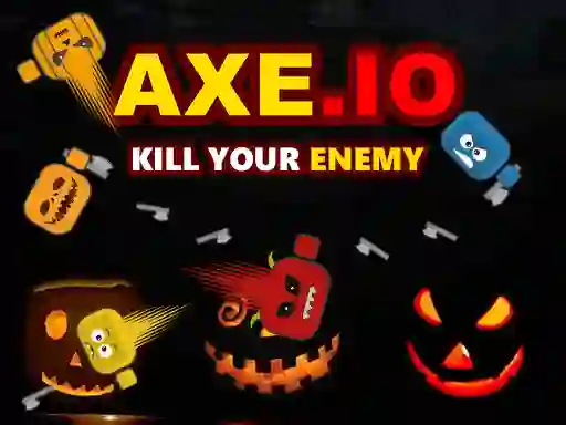 Spel Axe.io aanlyn