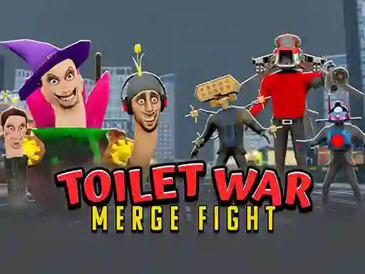 Spel Toilet War: Merge Skibidi aanlyn