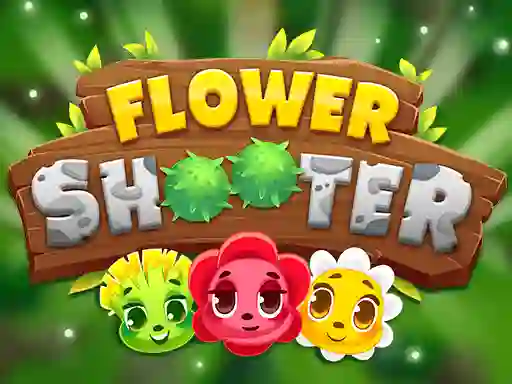 Spel Flower Shooter aanlyn