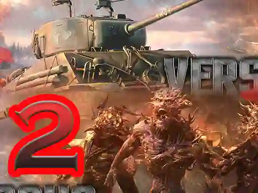 Spel Tank vs Zombies 2 aanlyn