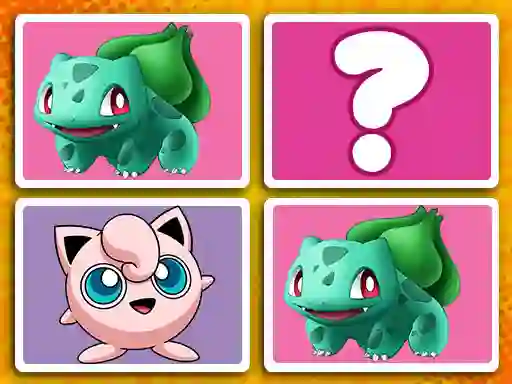 Spel Poke World Find-Pairs aanlyn