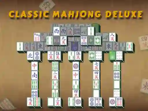 Spel Mahjong Classic Deluxe aanlyn
