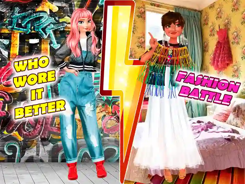 Spel Who wore it better fashion battle aanlyn