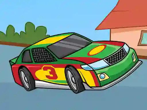 Spel Speed Cars Jigsaw aanlyn