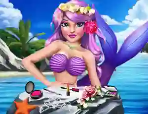 Spel Princess Mermaid Makeup Style aanlyn