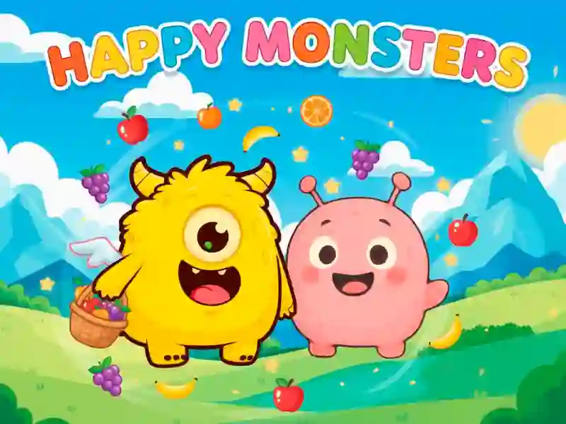 Spel Happy Monsters aanlyn