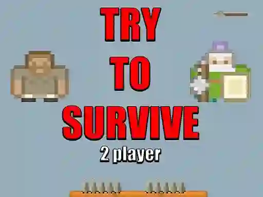Spel Try to survive 2 player aanlyn