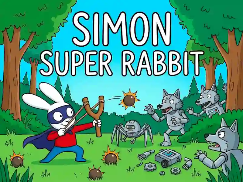Spel Simon Super Rabbit aanlyn