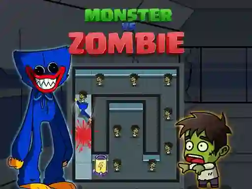 Spel Monster vs Zombie aanlyn