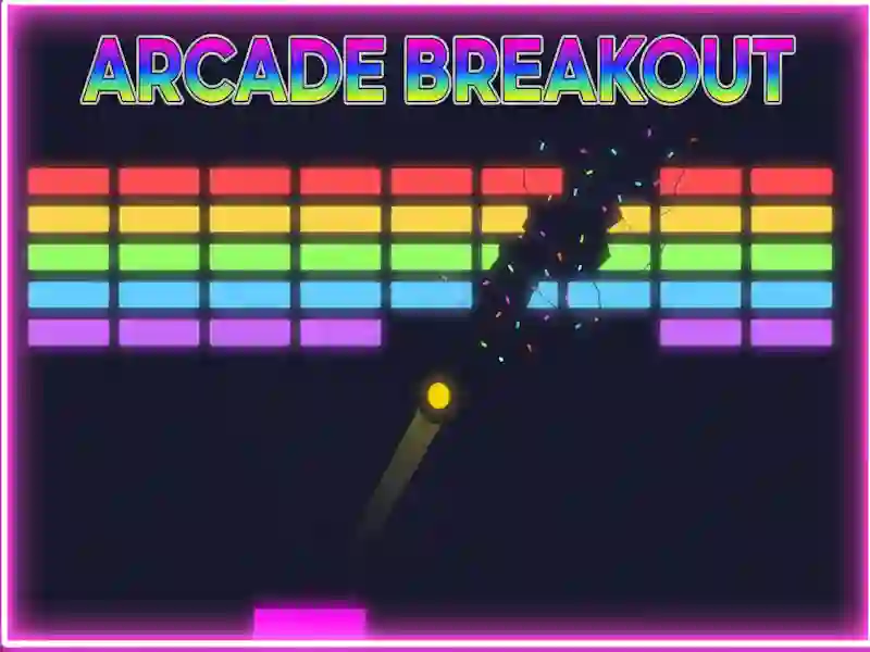 Spel Arcade Breakout aanlyn