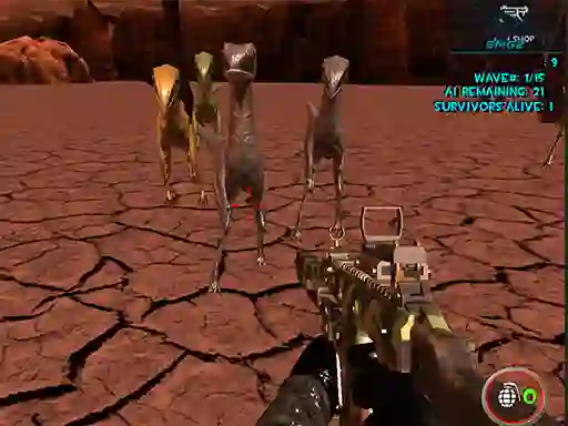 Spel Dinosaurs Survival Active Vulcan aanlyn
