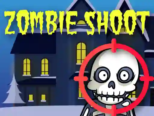 Spel Zombie Shoot Haunted House aanlyn